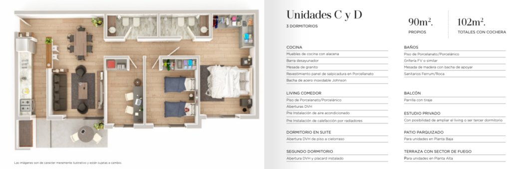 Departamentos en Prados de Manantiales